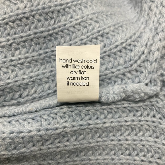 27 Miles Revolve Olive Sweater Size Small Color Mist Wool-Cashmere Coastal Chic - Picture 12 of 12